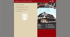 Desktop Screenshot of hotel-berghof.net