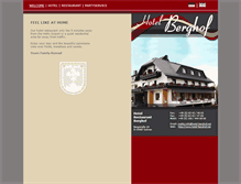 Tablet Screenshot of hotel-berghof.net